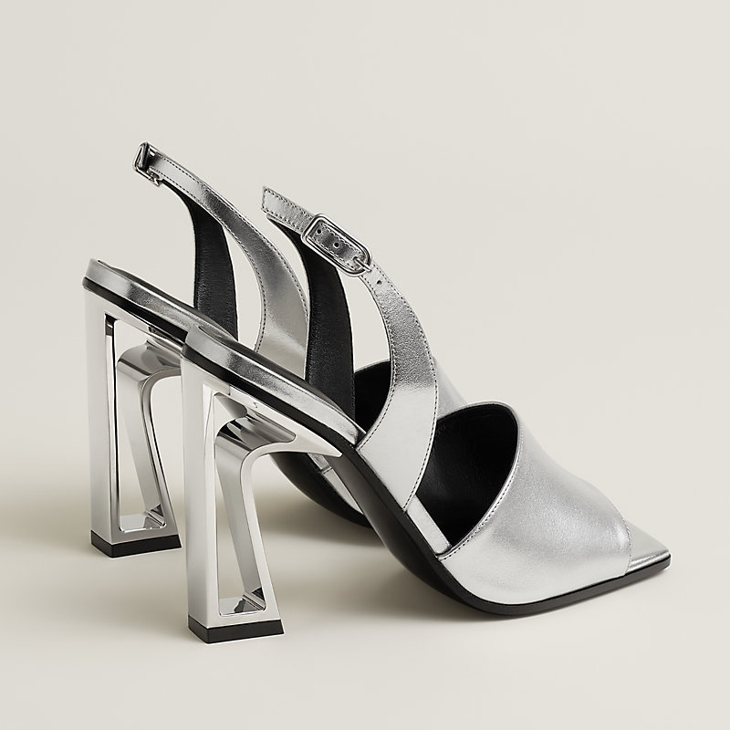 Kristal 105 sandal - Grey | Hermès USA